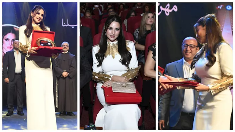 تكريم درة في مهرجان جيلنا تقديرا لمسيرتها وأعمالها الفنية
