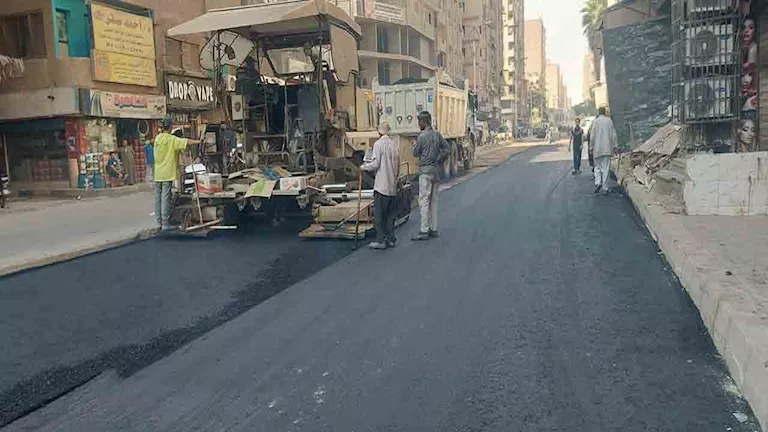 رفع كفاءة شارع ناهيا من محور كمال عامر حتى الدائري لتحسين حركة المرور | ضي النهار رفع كفاءة شارع ناهيا من محور كمال عامر حتى الدائري لتحسين حركة المرور