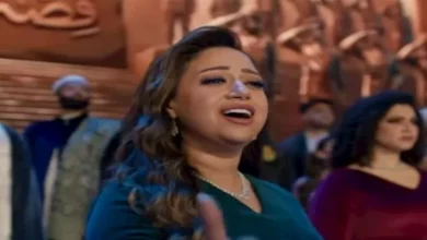 ريهام عبدالحكيم تعلق على غناء كورال كوري فيها حاجة حلوة أمام الرئيس ال
