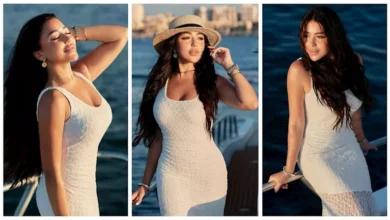 سارة سلامة مع والدها في عرض البحر يودعان صيف 2026