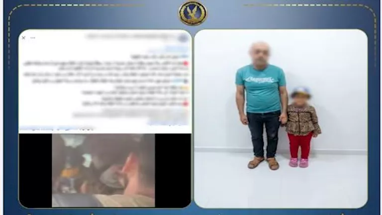 سقوط من السلم وراء إصابة طفلة ظهرت في فيديو مشادة بالدقهلية