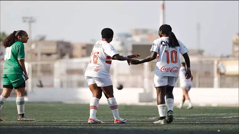 سيدات الزمالك يكتسحن إس أي كا في الدوري الممتاز