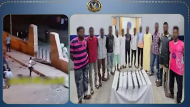 ضبط 13 شخصا في مشاجرة بالأسلحة البيضاء بسبب خلافات مالية بأسوان