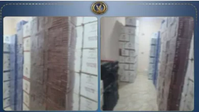 ضبط 850 طن أسمدة ومبيدات مغشوشة و65 ألف عبوة سجائر مهربة