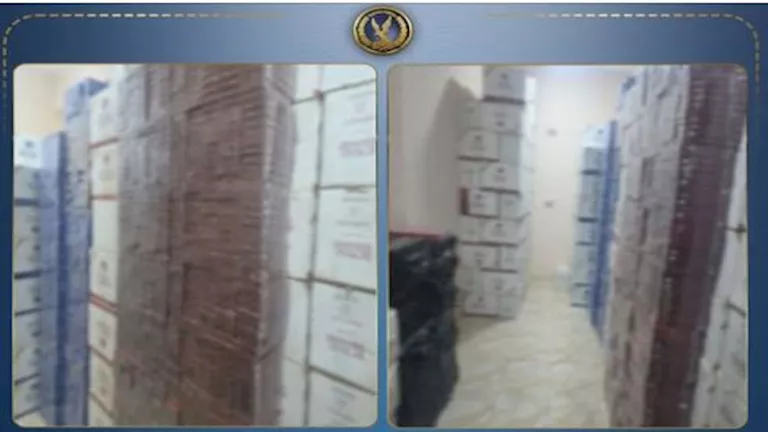 ضبط 850 طن أسمدة ومبيدات مغشوشة و65 ألف عبوة سجائر مهربة