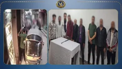 ضبط 9 أشخاص طرفي مشاجرة بسبب ركن سيارة أمام محل في رشيد