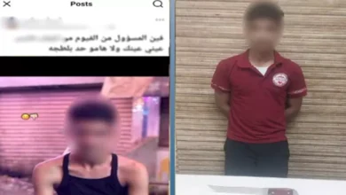 ضبط المتهم بالتلويح بسلاح أبيض في زفاف بالفيوم