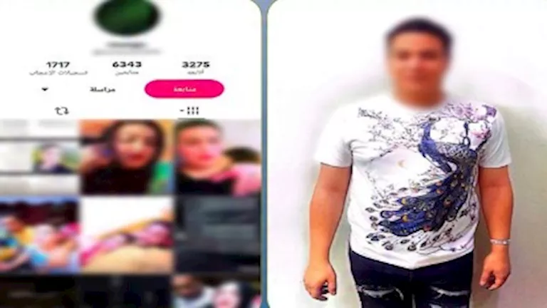 ضبط شخص نشر فيديوهات بملابس نسائية لزيادة المشاهدات بالغربية