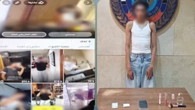 "عامل نفسه ست".. مقاطع خادشة للحياء توقع بشاب في قبضة مباحث الآداب