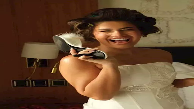 فيديو وصور- رقص وغناء ديانا هشام في تجهيزات حفل زفافها