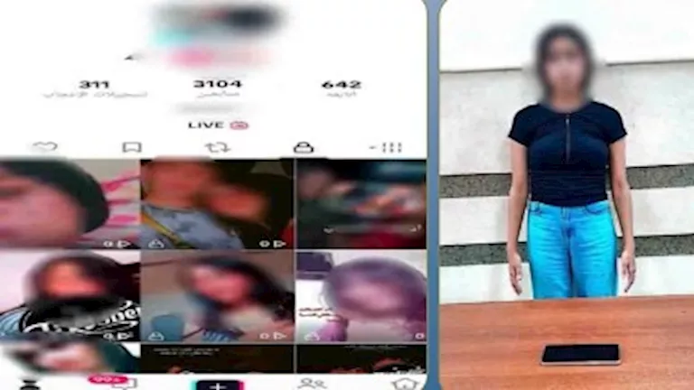 كمين مباحث الآداب يوقع بلوجر تنشر مقاطع فيديو خادشة للحياء بالمنصورة