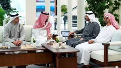 محمد بن زايد يبحث مع وزير الدفاع السعودي التطورات الإقليمية