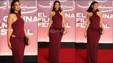 نورين أبو سعدة تخطف الأنظار على ريد كاربت الجونة السينمائي